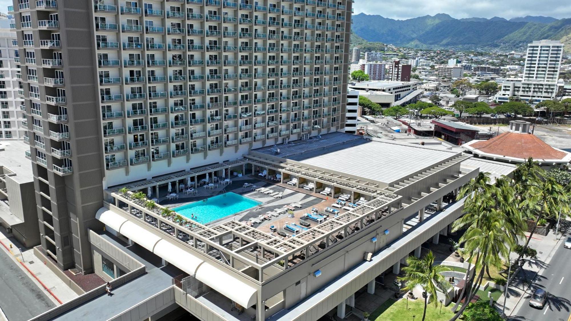 הונולולו Ocean View Room At Ala Moana Fees Include מראה חיצוני תמונה